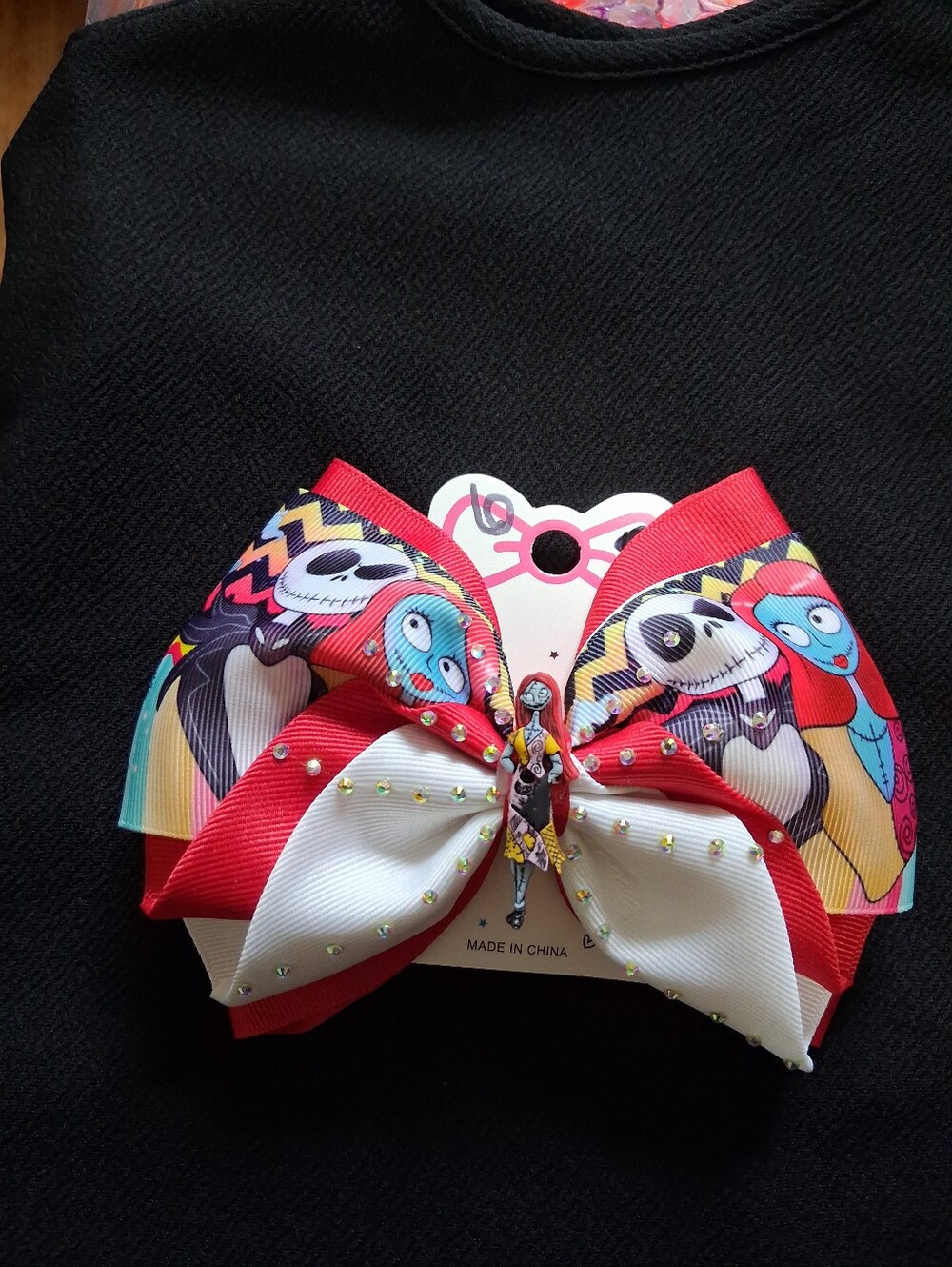 Nightmare Before Christmas Sally Hair Clip